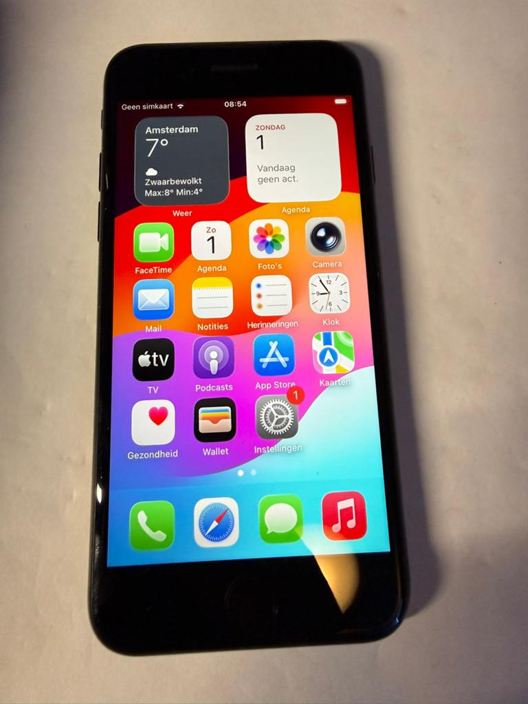 Apple iPhone SE, Telecommunicatie, Mobiele telefoons | Apple iPhone, Apple Inc., ., Zwart, Refurbished