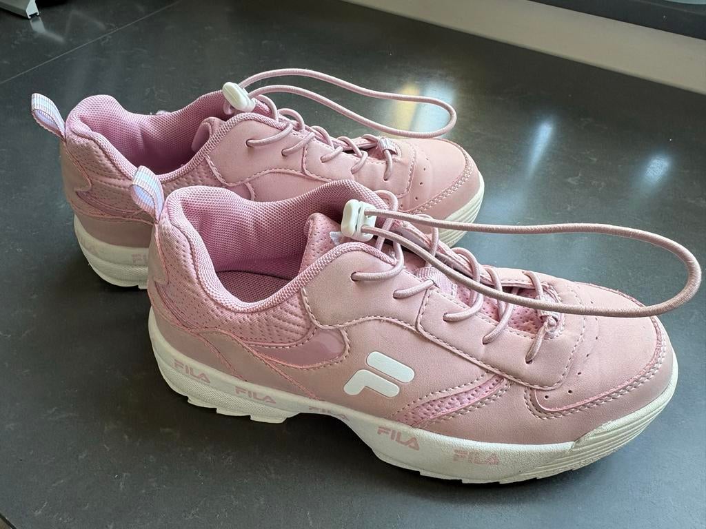 Fila sportschoenen maat 36 - Roze sneakers, Sportschoenen, Ophalen of Verzenden, Zo goed als nieuw, Roze