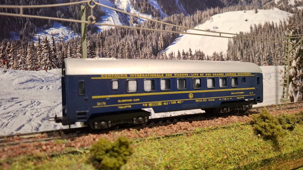 Lima H0 – 9023 – CIWL Slaaprijtuig, Gebruikt, Gelijkstroom, Wagon, Ophalen of Verzenden
