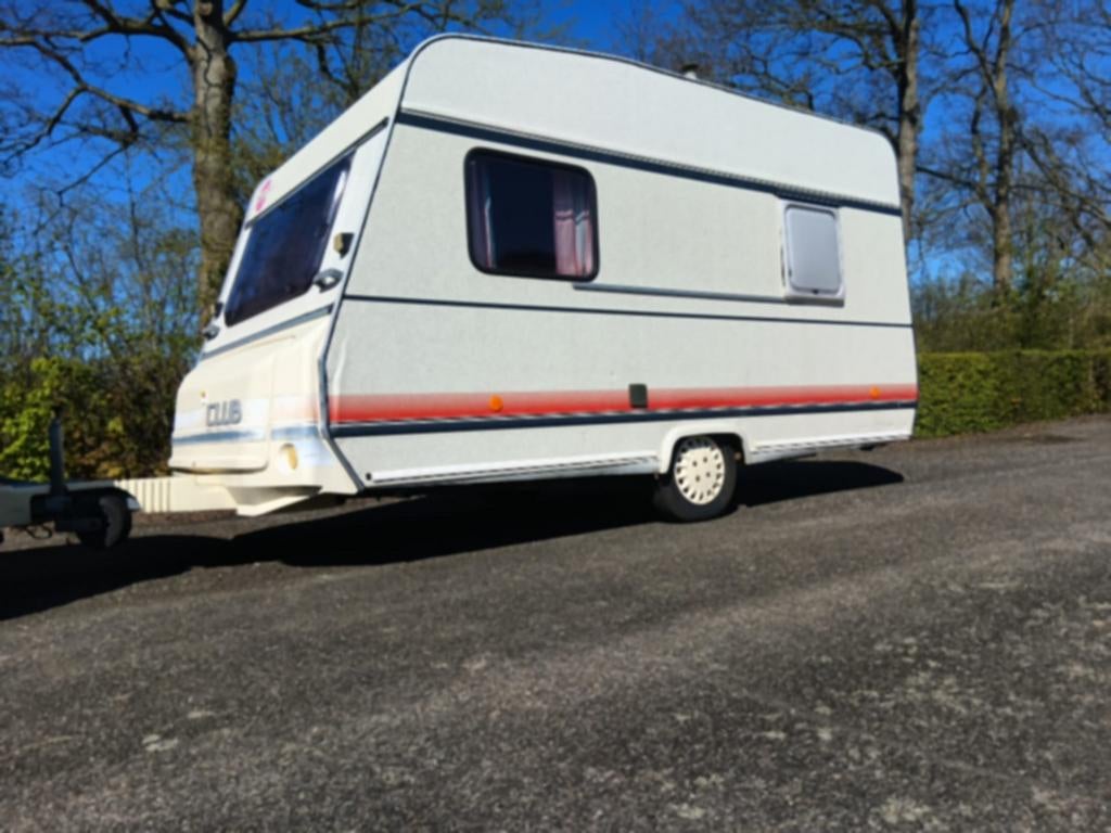 Nette Bustner Caravan met toilet ruimte , evt Stapelbed!, Caravans en Kamperen, Particulier