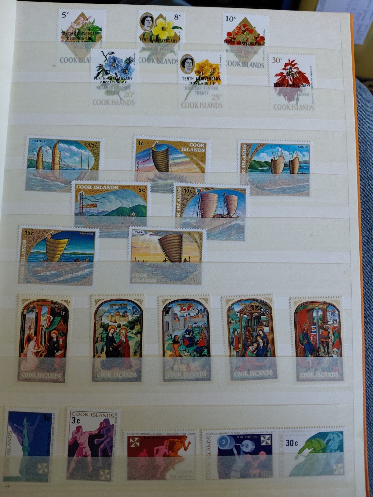 postzegelboek Cook eiland, Ophalen of Verzenden, Buitenland
