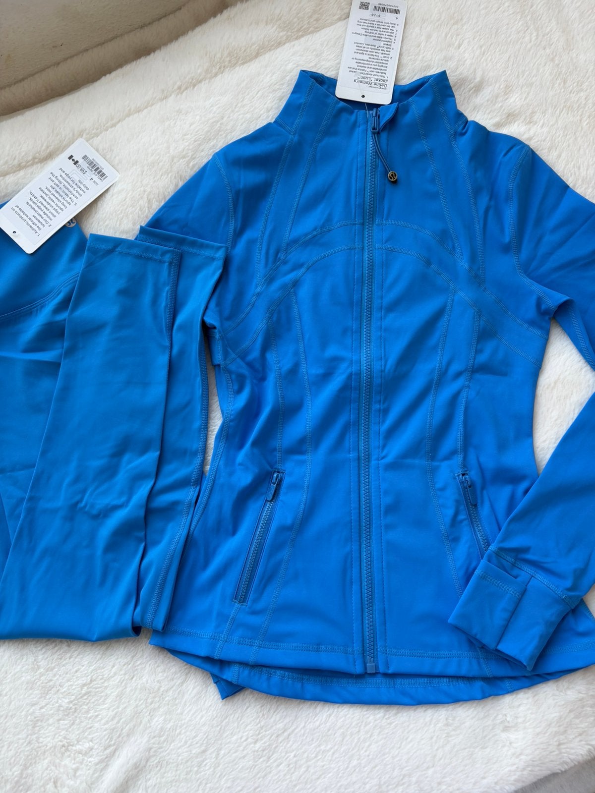 Nieuwe Lululemon setje, Blauw, Ophalen of Verzenden, Zo goed als nieuw, Maat 34 (XS) of kleiner