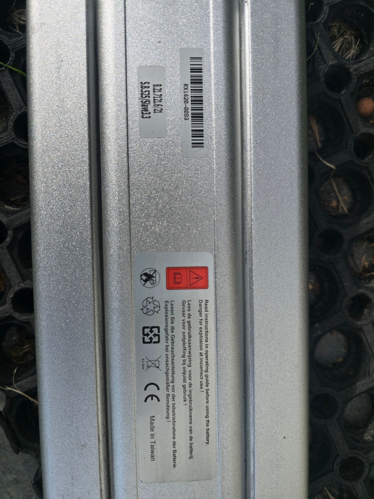 multicycle 3 pins accu defect, Fietsen en Brommers, Gebruikt