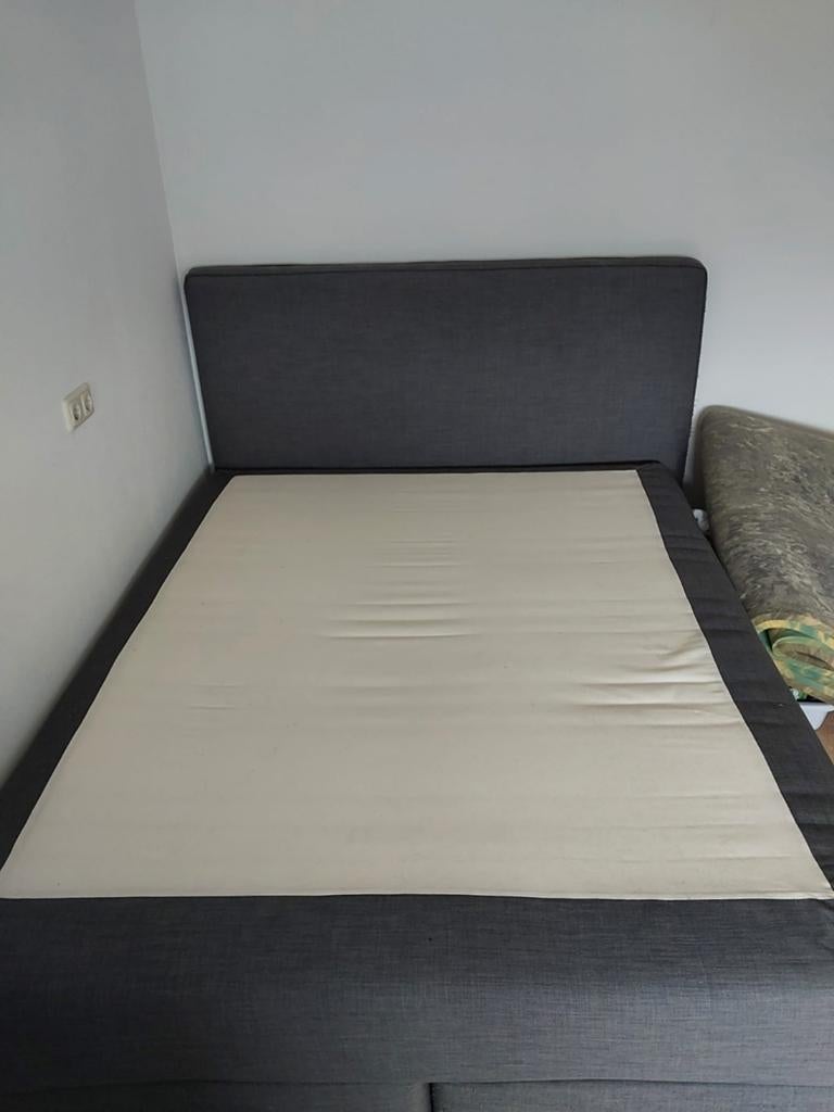 Boxspring, Huis en Inrichting, Slaapkamer | Bedden, Gebruikt, Tweepersoons, Ophalen of Verzenden, 160 cm