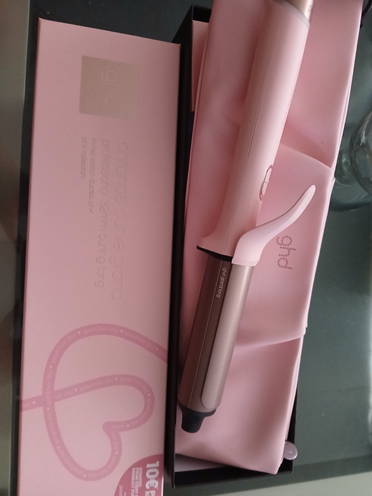 GHD Chronos Curve Grand Tong Krultang, Ophalen of Verzenden, Nieuw, Roze