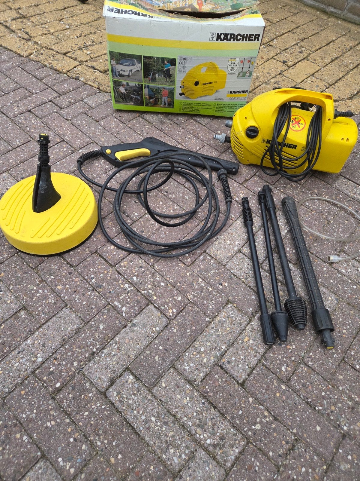 karcher hogedrukreiniger, Ophalen, Gebruikt, Karcher terras reiniger, Elektrisch