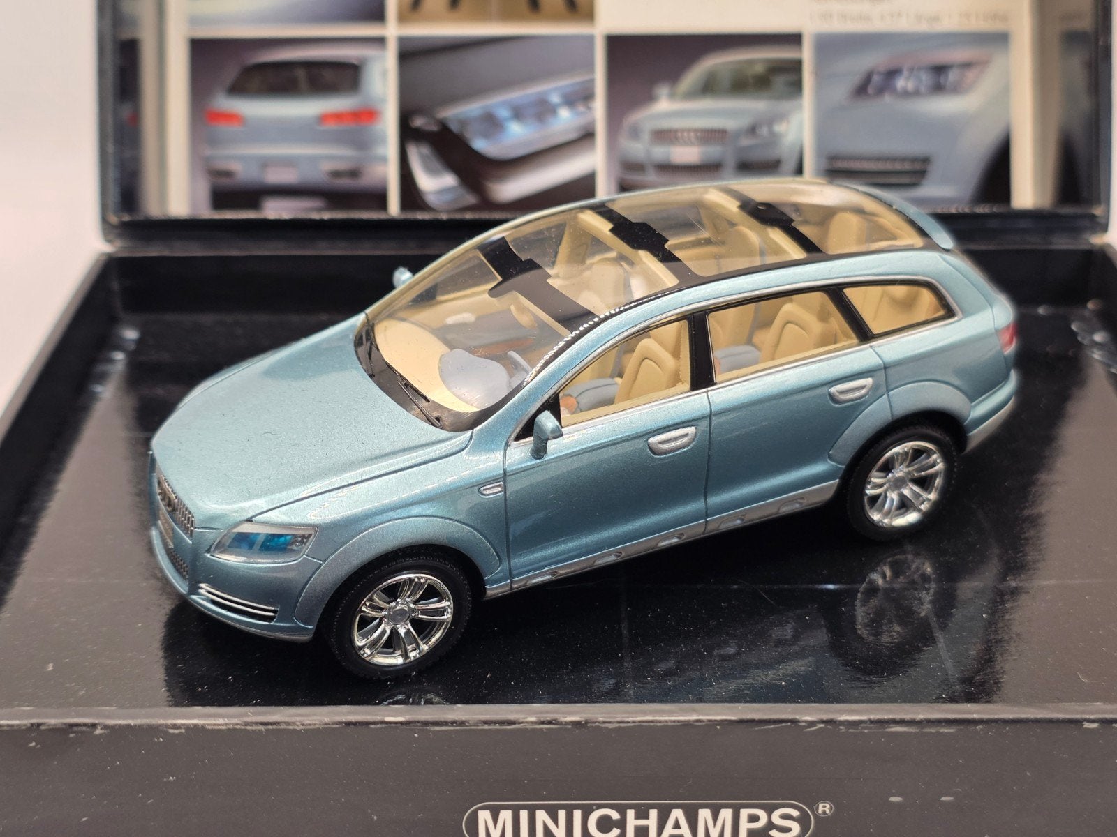 Audi pikes peak quattro, Hobby en Vrije tijd, Modelauto's | 1:43, Ophalen of Verzenden, Zo goed als nieuw, Auto, MiniChamps