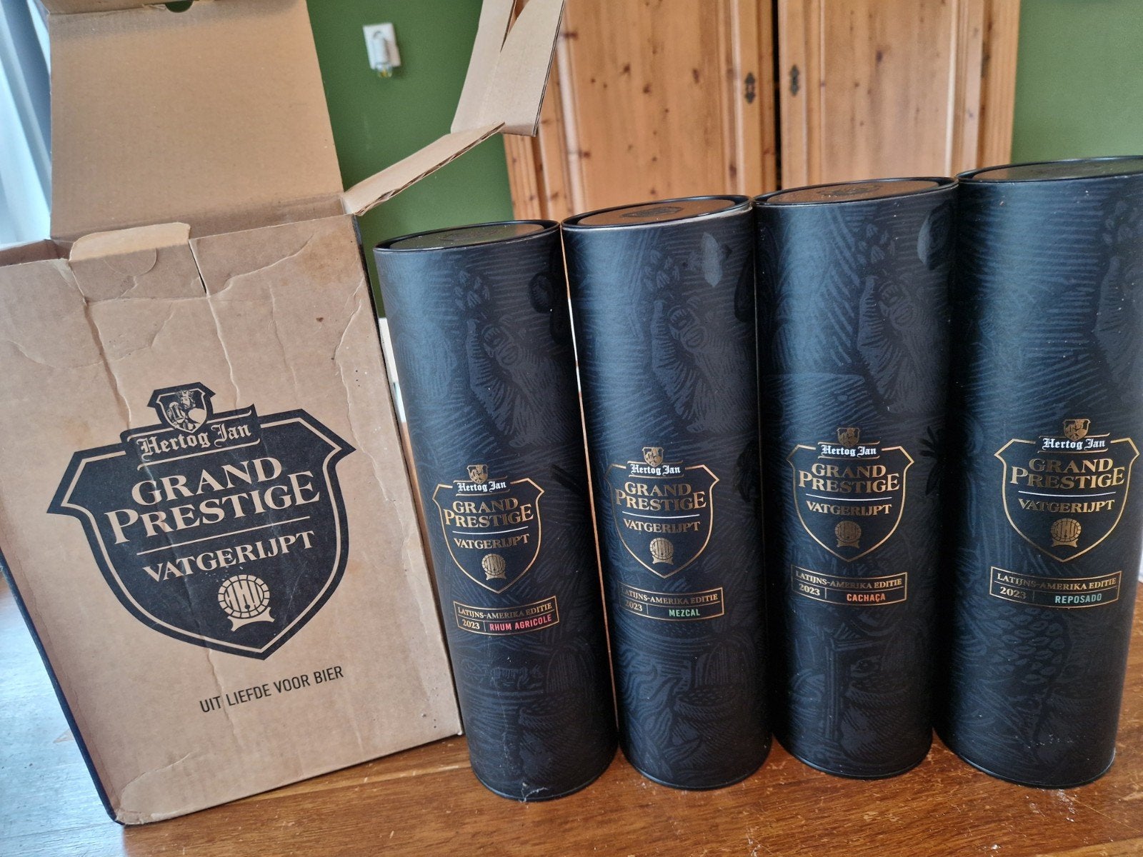 Hertog Jan Grand Prestige Vatgerijpt 2023, Verzamelen, Biermerken, Ophalen of Verzenden, Nieuw