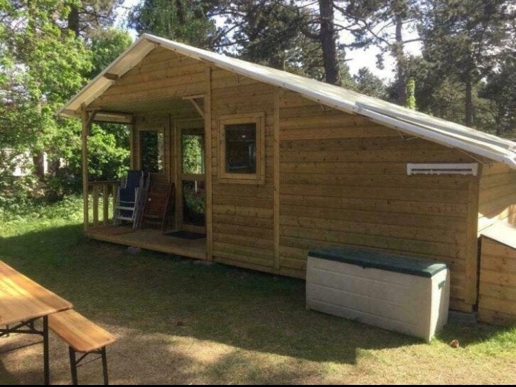 (Tent) huisje op Camping Bakkum te huur in de zomervakantie️