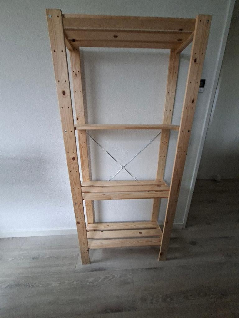Houten rek, Ophalen, Zo goed als nieuw