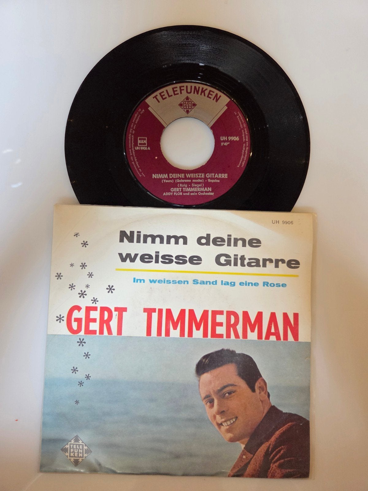 Gert Timmerman - Nimm deine weisse gitarre, Ophalen of Verzenden, Gebruikt, 7 inch, Nederlandstalig