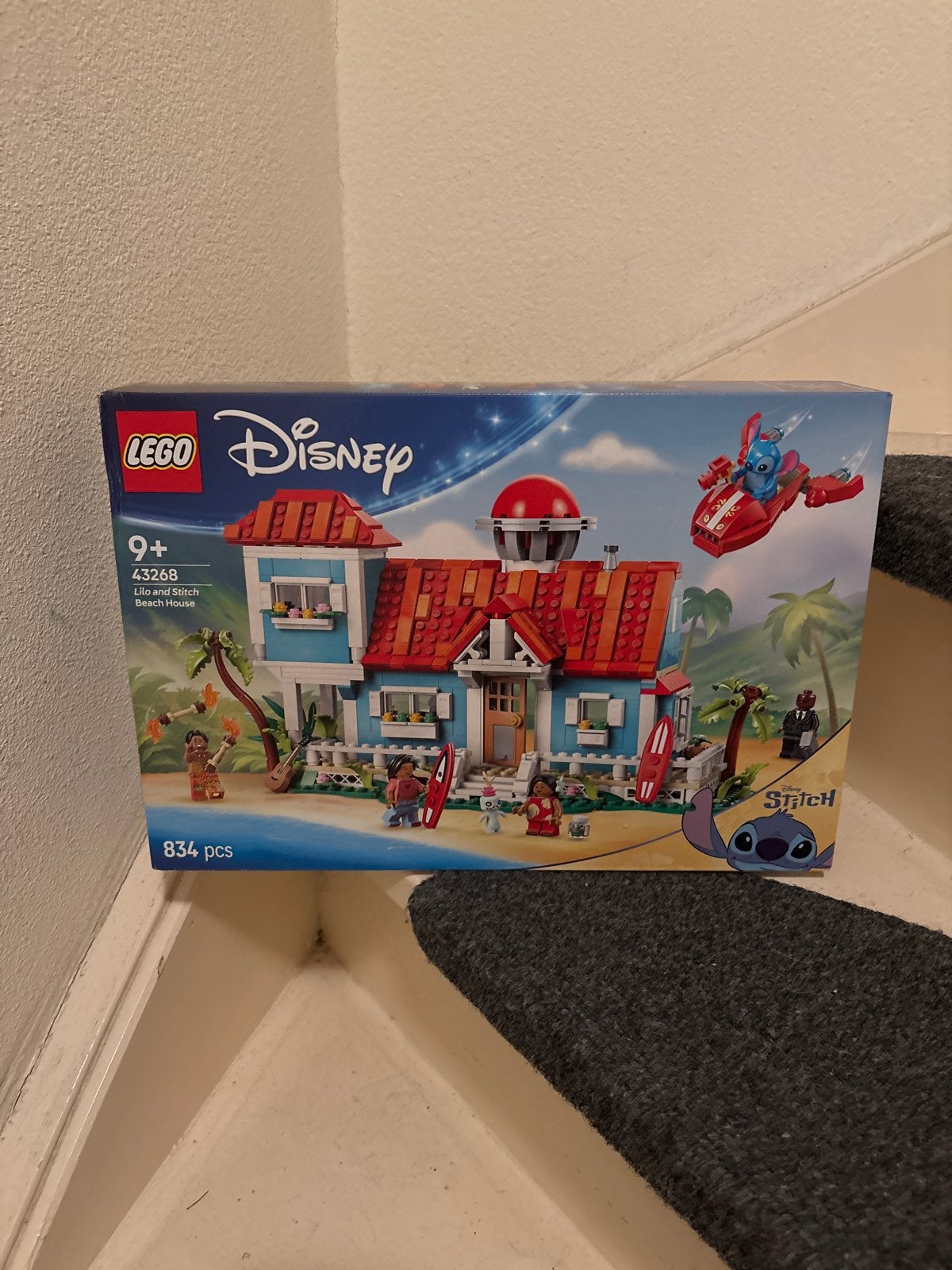 LEGO Disney Lilo & Stitch Strandhuis 43268 - Nieuw in doos, Lego, Nieuw, Ophalen of Verzenden, Compleet