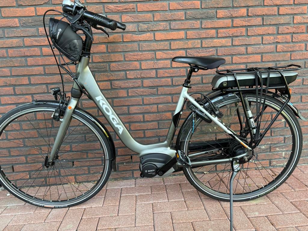 Koga E-Nova elektrische fiets met trapondersteuning, Ophalen, Gebruikt, 30 tot 50 km per accu, Overige merken