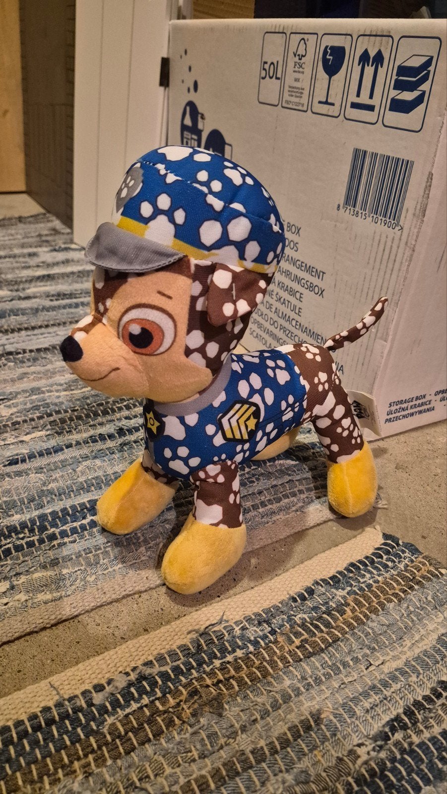 Knuffel Chase Paw Patrol, Ophalen of Verzenden, Zo goed als nieuw, Hond