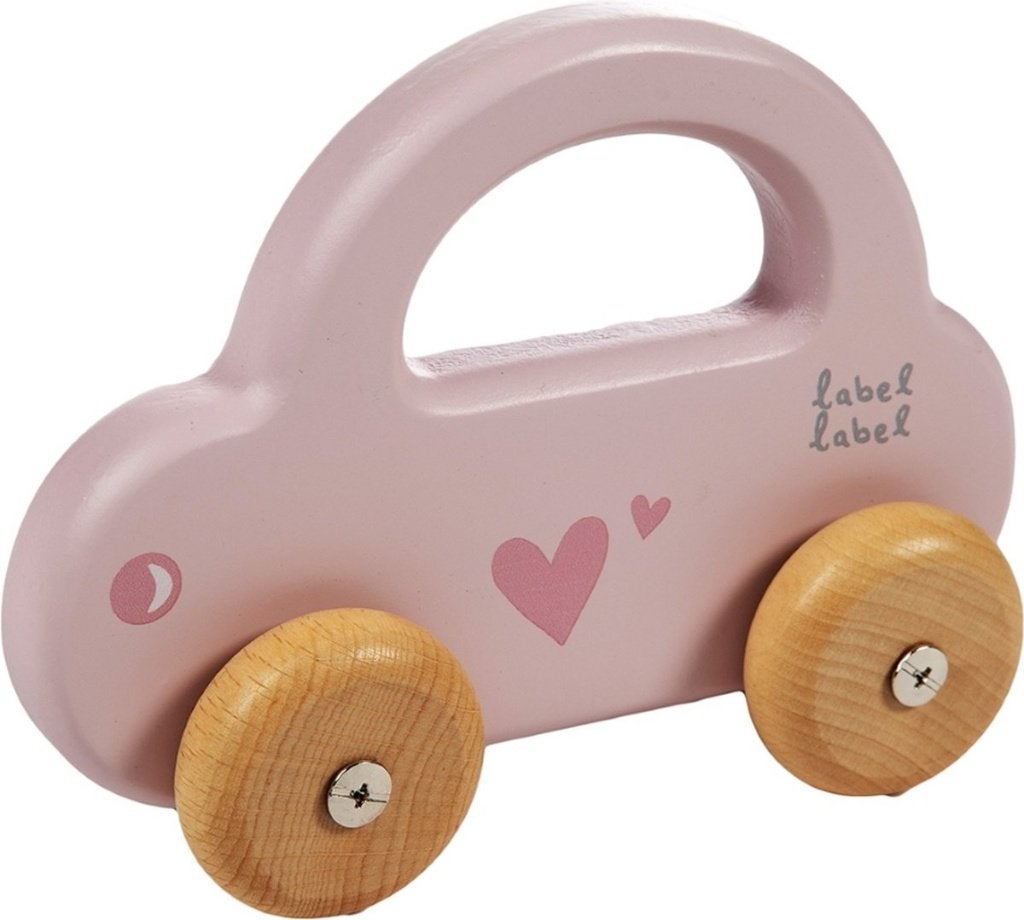 Kraamcadeau labellabel houten auto met naam, Info@theriverhouse.nl, Nieuw, Ophalen of Verzenden, Www.theriverhouse.nl