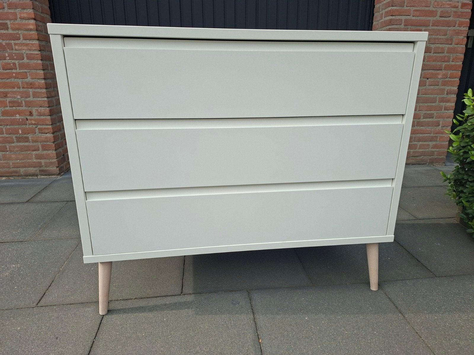 Witte baby ledikant + commode