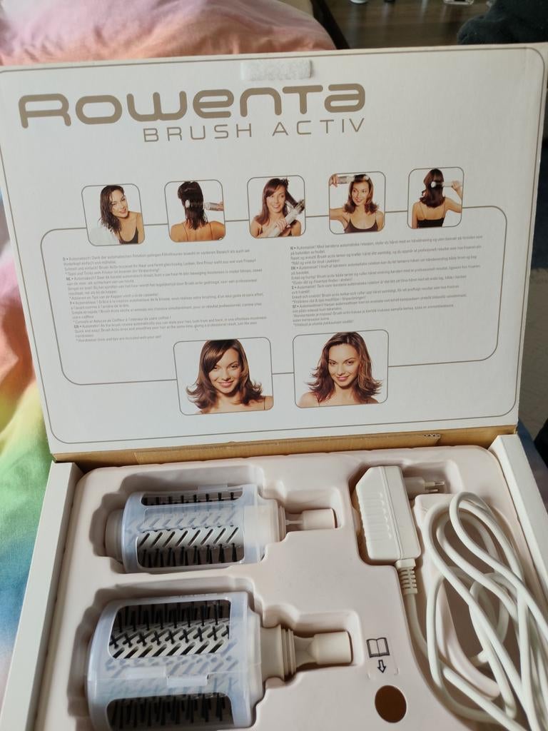 Rowenta brush active, Ophalen, Zo goed als nieuw, Krultang of Stijltang
