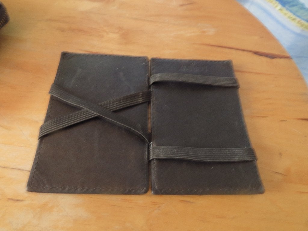 leren wallet zwarte j crew magic, Overige merken, Gebruikt, Zwart, Ophalen of Verzenden