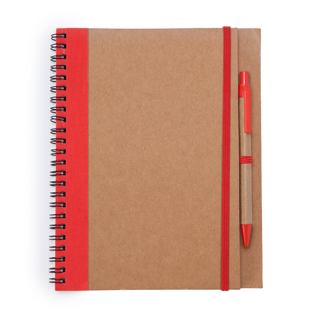 7 verschillende kleuren notitieboekjes met bijpassende pen, Verzenden, Nieuw, A5