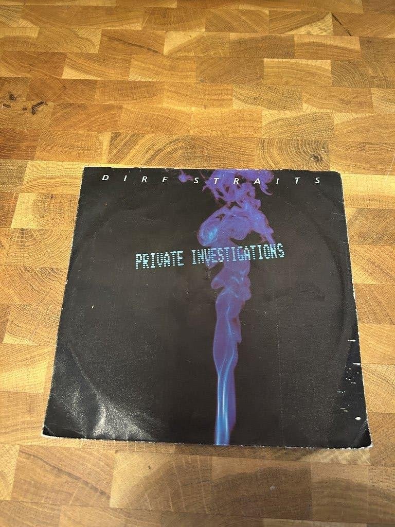 Dire Straits Private Investigations single, Ophalen of Verzenden, Gebruikt, Pop