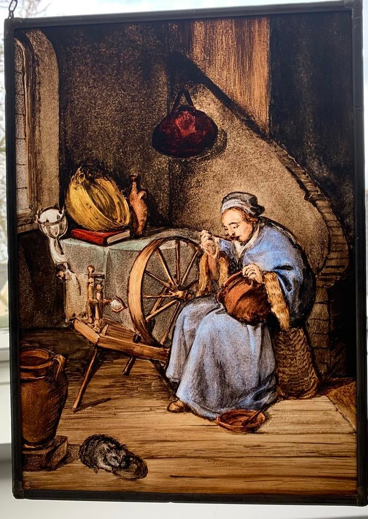 Raamhanger van een spinster, Ophalen of Verzenden