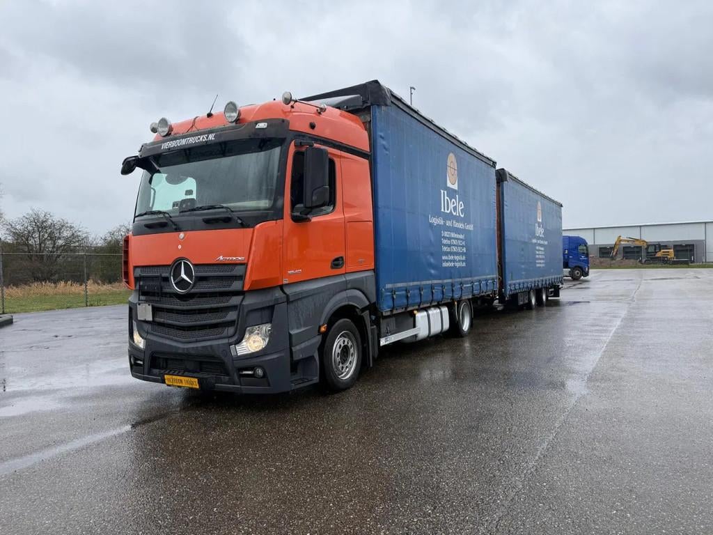 Mercedes-Benz Actros 1840 Actros 1840L Komplett mit Anhanger, Automaat, Mercedes-Benz, Bedrijf, Diesel