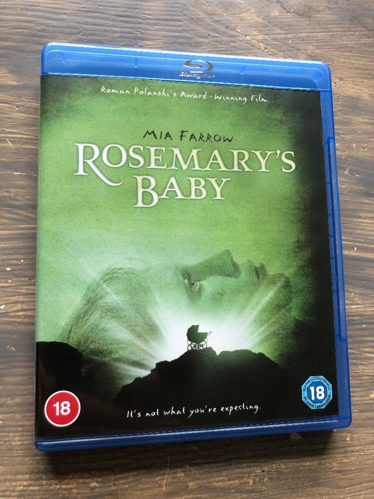 Rosemary’s Baby Blu Ray, Ophalen of Verzenden, Zo goed als nieuw, Horror