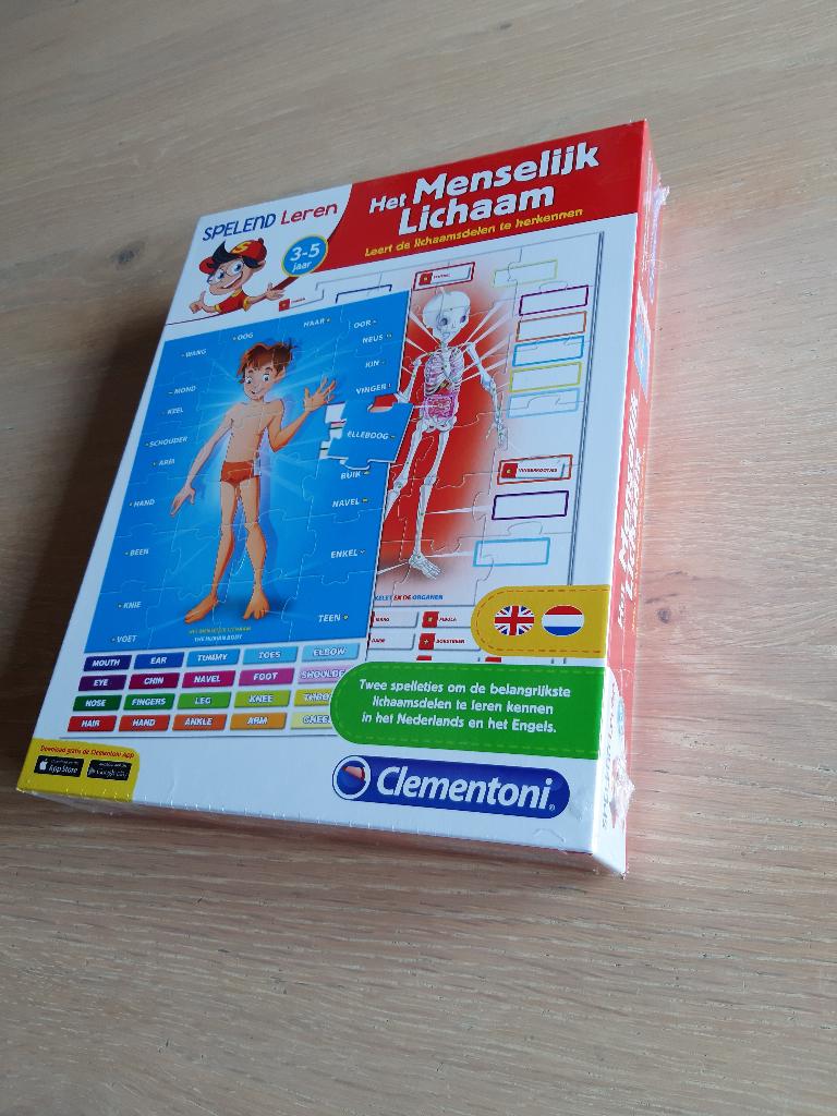 Spel Het menselijk lichaam, Ophalen, Nieuw