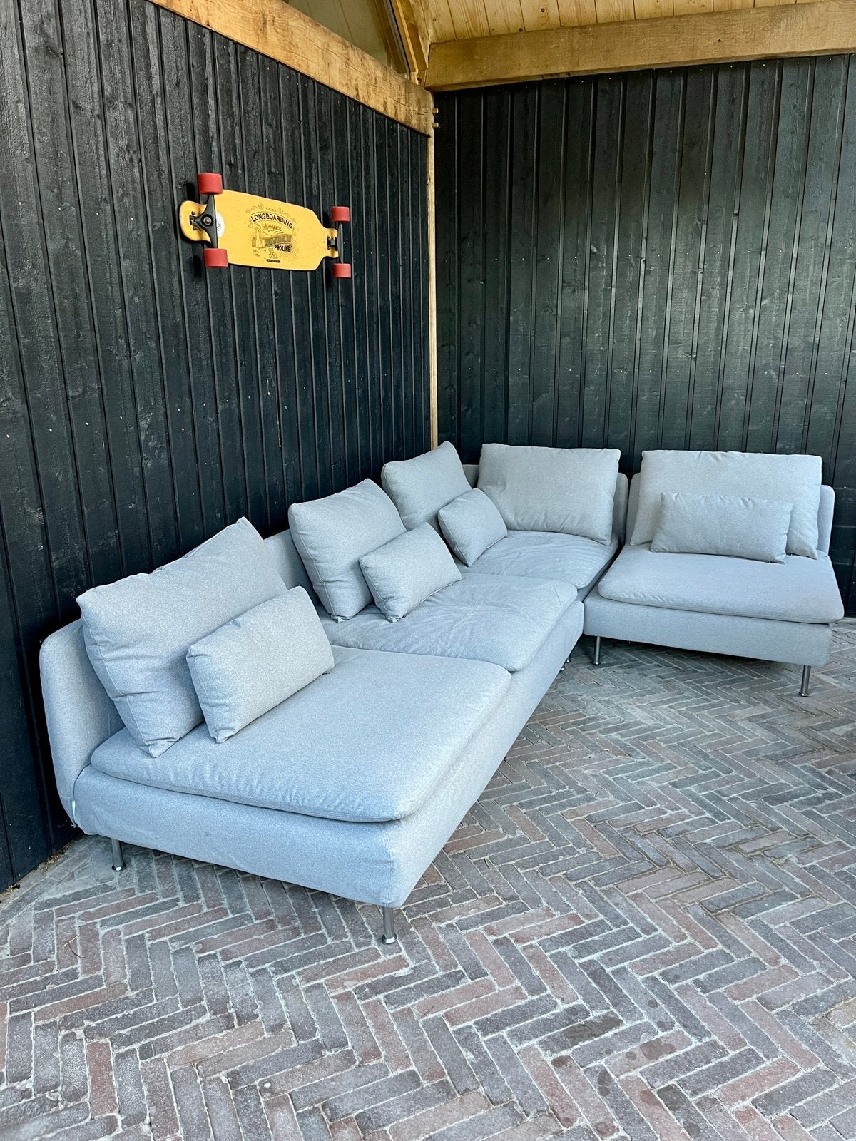 IKEA Söderhamn Hoekbank - Zo goed als nieuw, Ophalen, 250 tot 300 cm, Hoekbank, Zo goed als nieuw