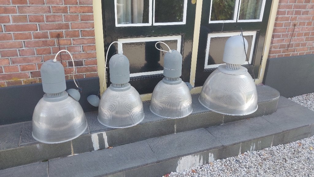 hanglampen, Ophalen of Verzenden, Zo goed als nieuw, Metaal