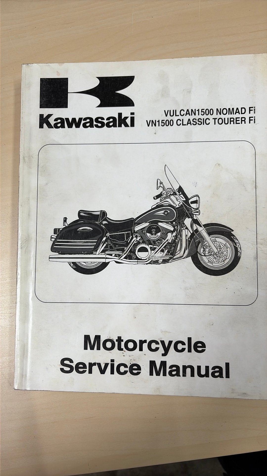 Originele Kawasaki Vulcan VN1500 Service manuals, Ophalen of Verzenden, Kawasaki