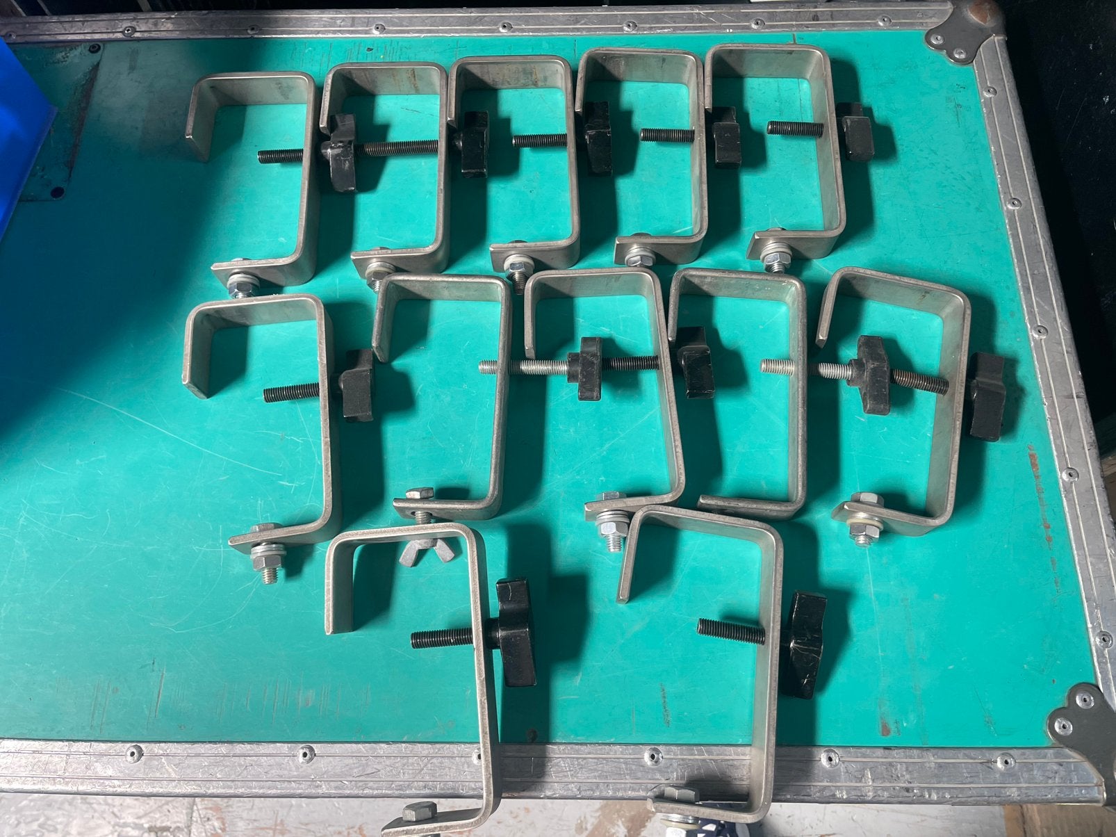 12 x SHOWTEC G-Klemmen GROOT 80mm Buis maat Zeer Uniek, Ophalen, Nieuw, Overige typen, Kleur