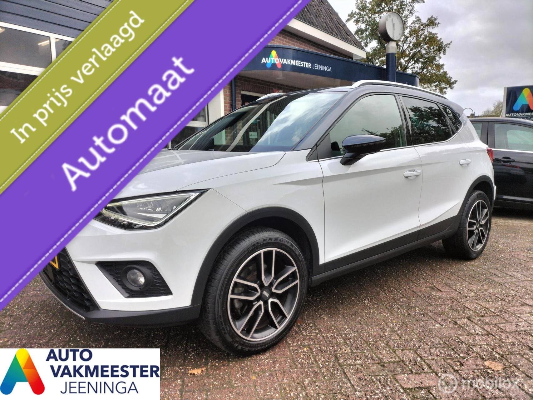 Seat Arona 1.0 TSI 116pk FR Formula Racing! DSG nu 14999,=, Auto's, Parkeersensor, 116 pk, Bedrijf, 600 kg