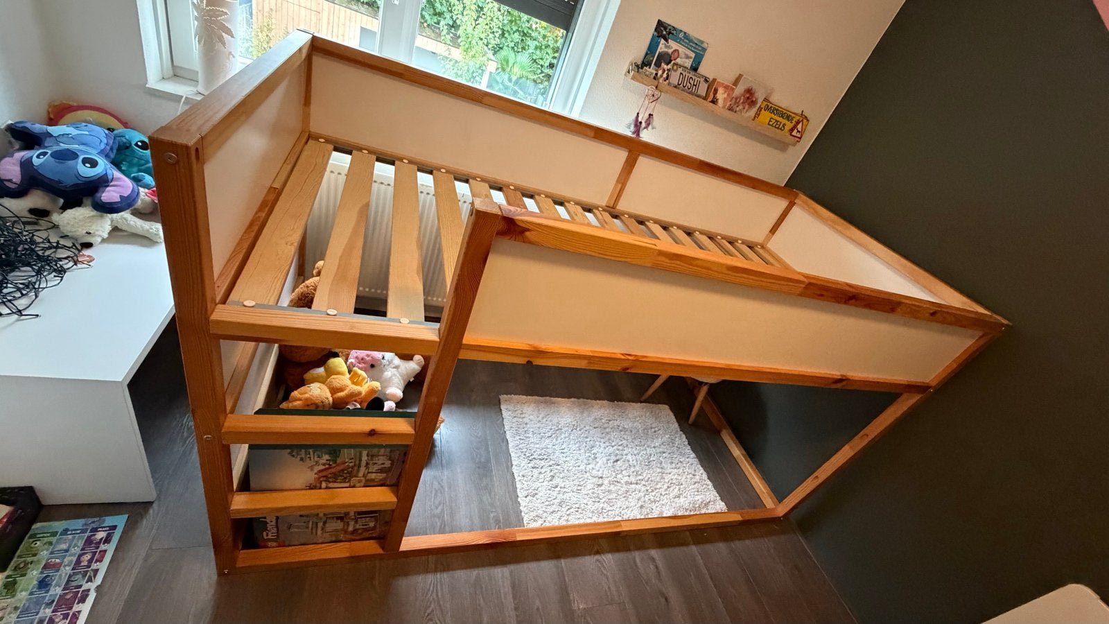 IKEA Kura omkeerbaar bed - Exclusief matras, Ophalen, Gebruikt, Eenpersoons, Minder dan 160 cm
