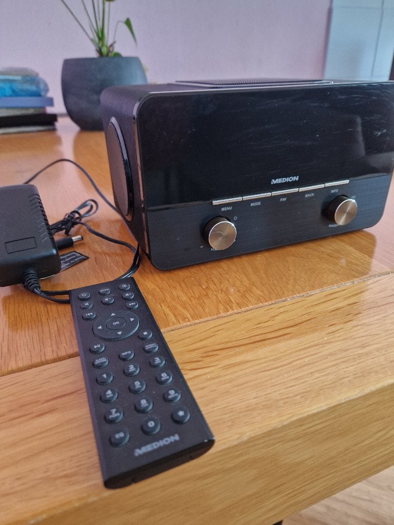 Medion Internet Radio MD 86955 met afstandsbediening, Audio, Tv en Foto, Radio's, Ophalen of Verzenden, Gebruikt, Radio
