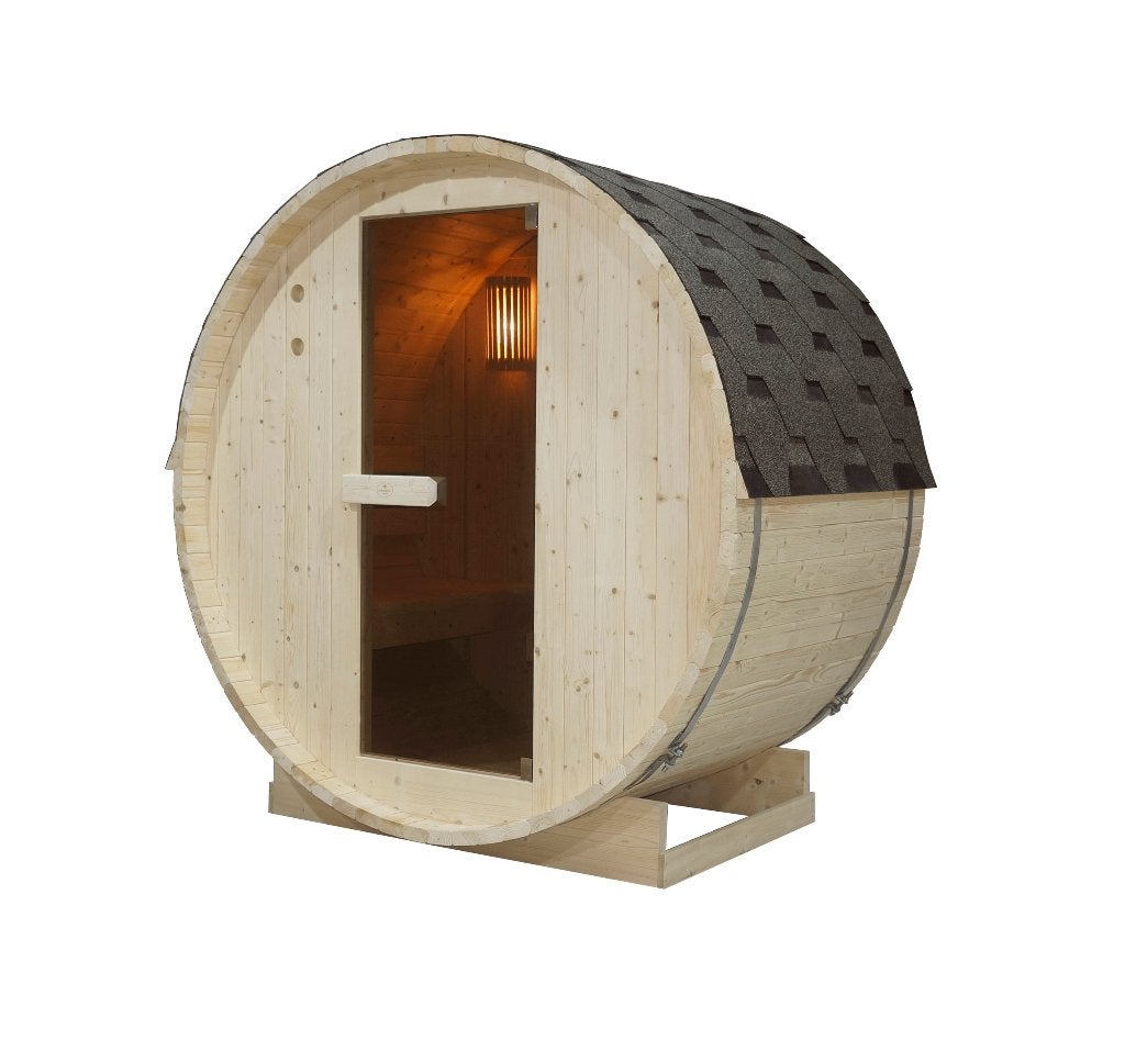 Passion | Barrel Sauna Luxury 120 | NIEUW UIT VOORRAAD, Ophalen of Verzenden, Nieuw, Fins of Traditioneel, Complete sauna