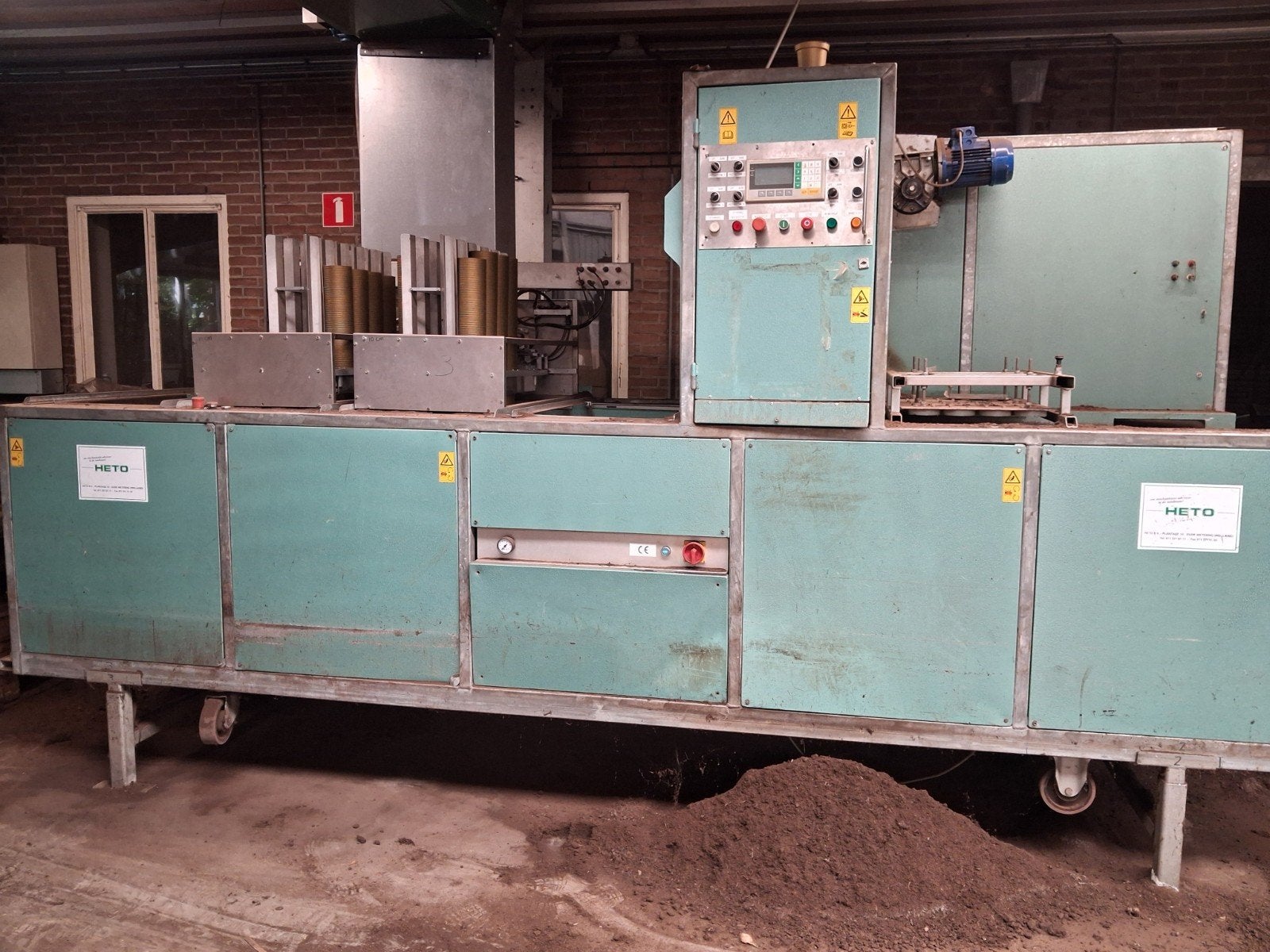 HETO Potmachine voor Zaaien, Planten of Poten, Ophalen, Boomteelt, Zaaien, Planten of Poten