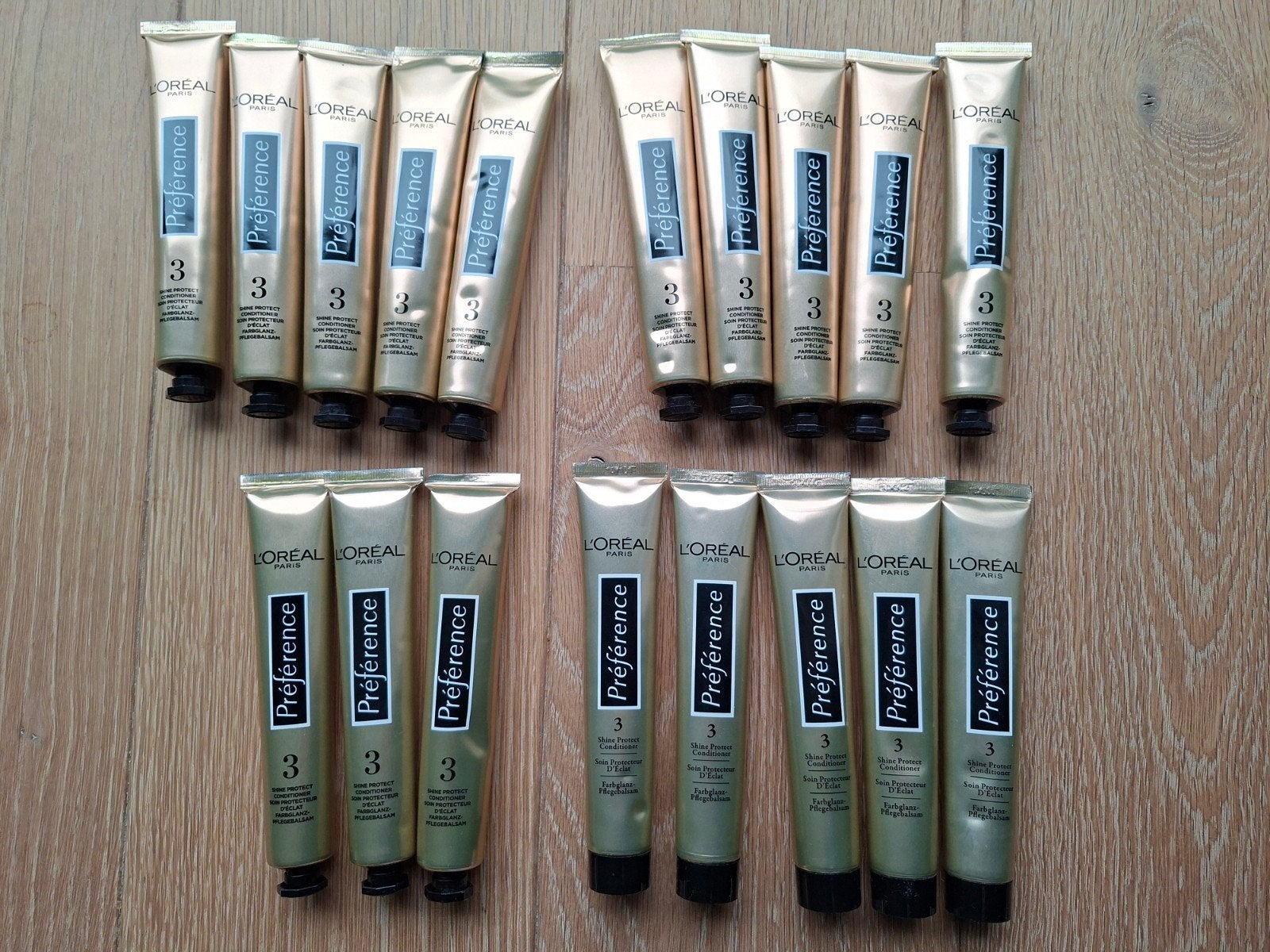 L'Oréal Préférence Shine Protect Conditioner (18 stuks), Ophalen of Verzenden, Nieuw, Haarverzorger of -hersteller