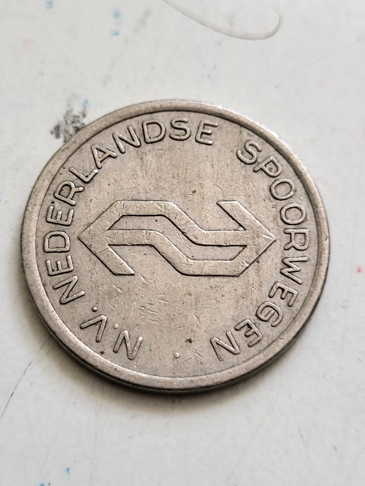 NS penning - Nederlandse Spoorwegen met logo, Ophalen of Verzenden