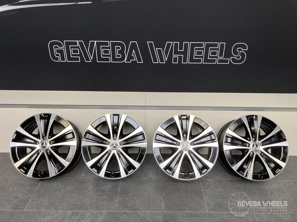18” originele Mercedes E klasse W213 / Vito velgen 5x112, Auto-onderdelen, Banden en Velgen, 18 inch, Gebruikt, Velg(en), -
