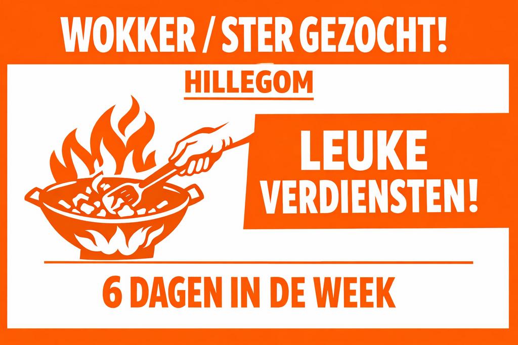 WOKKER GEZOCHT, 33 - 40 uur, Overige niveaus, Overige vormen