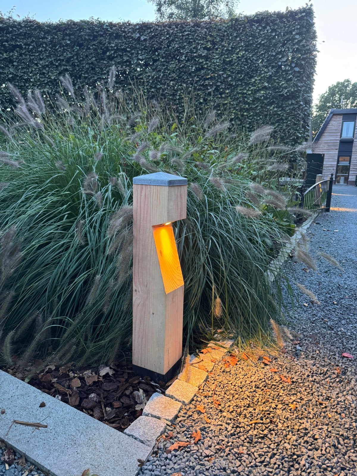 Douglas tuinlamp opritverlichting, Ophalen, Minder dan 50 watt, Overige typen, Hout