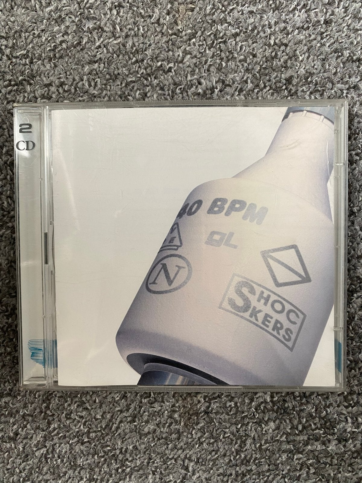 Shockers - 140 BPM (2xCD Hardhouse & Techno), Cd's en Dvd's, Ophalen, Gebruikt, Album, Inclusief doosje