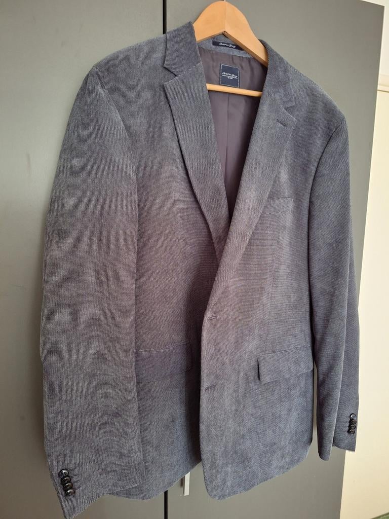 Christian Berg Corduroy Colbert - Maat 58, Kleding | Heren, Maat 52/54 (L), Ophalen of Verzenden, Zo goed als nieuw, Grijs
