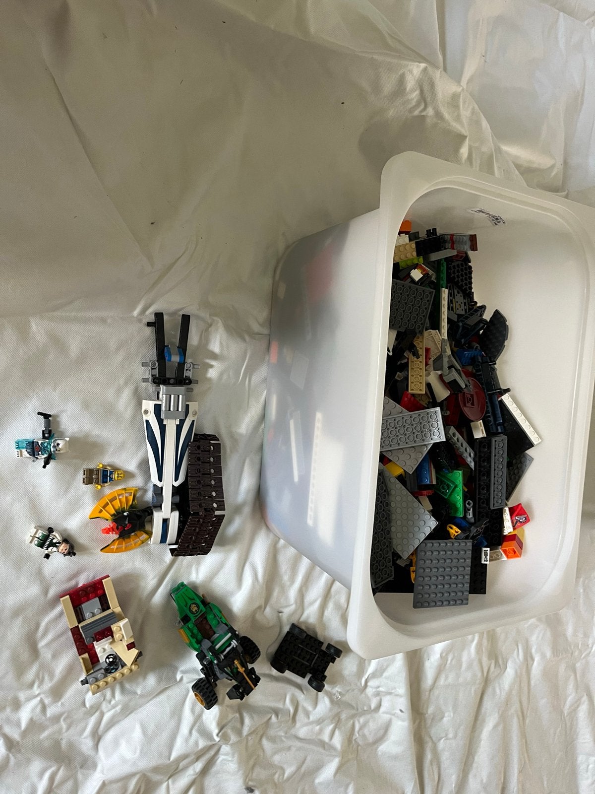 Grote partij LEGO sets en losse stenen (City, Technic, Star, Kinderen en Baby's, Speelgoed | Duplo en Lego, Ophalen, Lego, Complete set