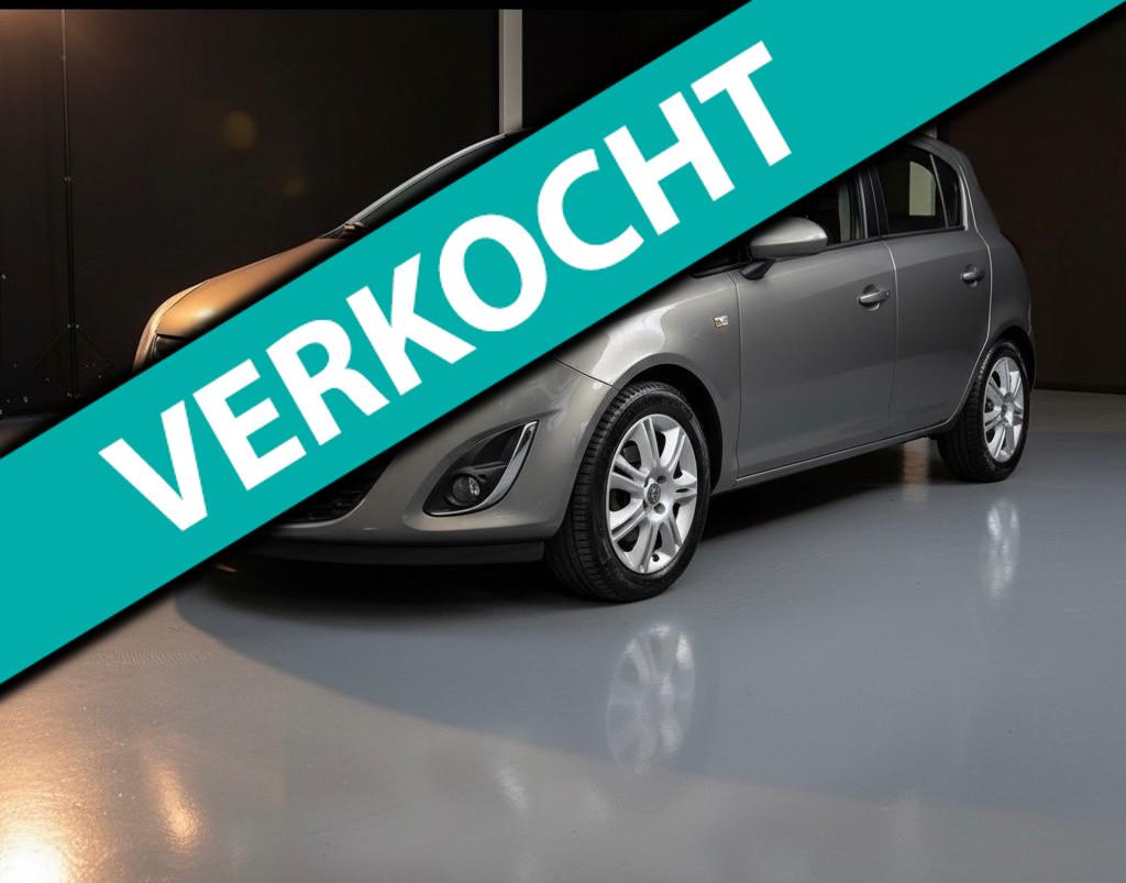 Opel Corsa 1.2-16V BlitZ-airco-elek ramen-cruise control, Auto's, Voorwielaandrijving, Euro 5, Gebruikt, 750 kg
