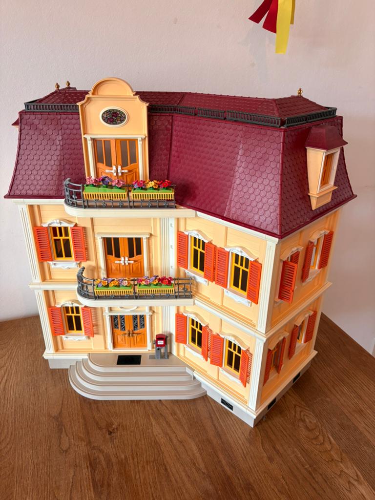 Compleet ingericht Playmobil poppenhuis, Ophalen of Verzenden, Zo goed als nieuw, Poppenhuis