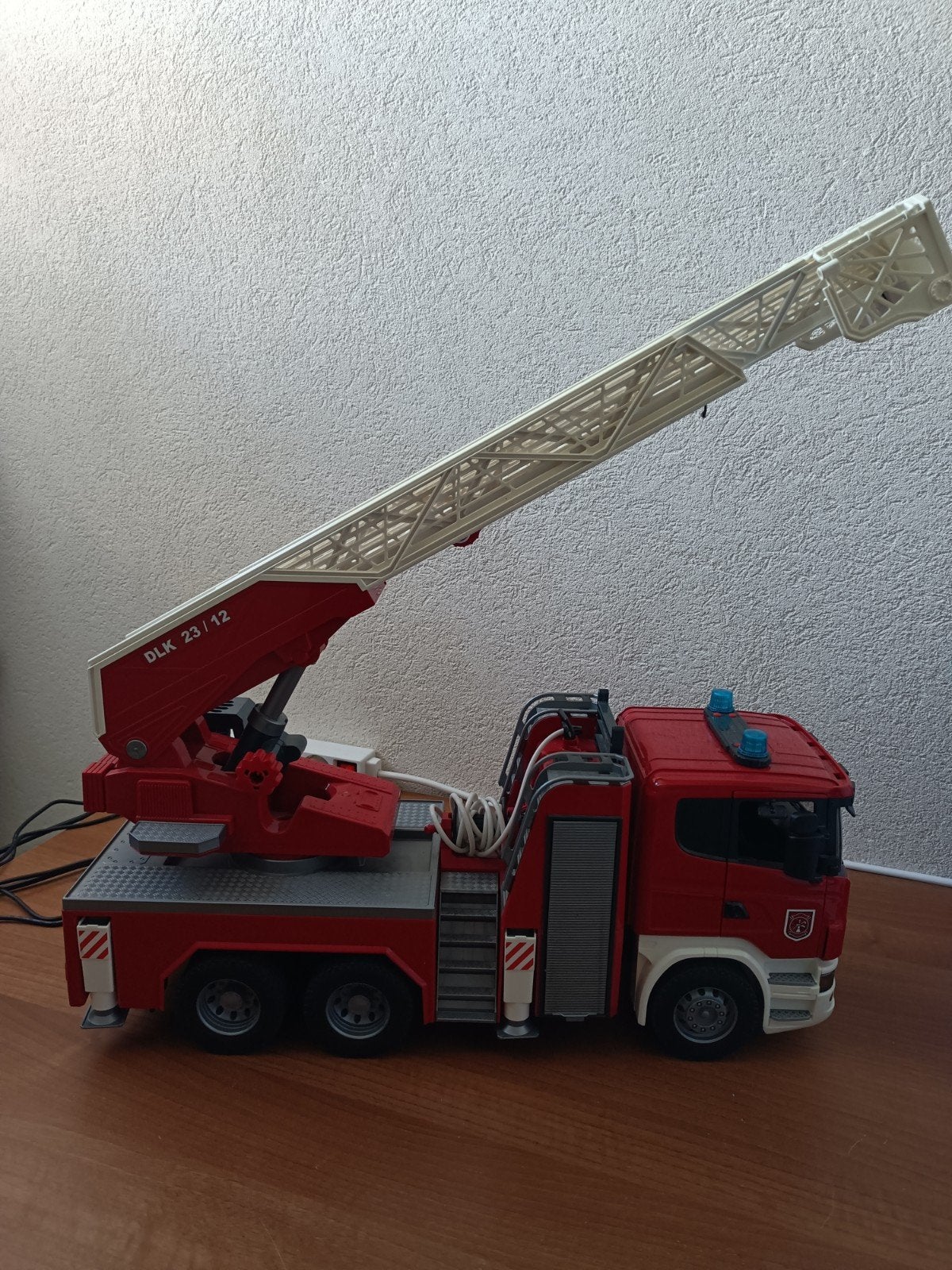 Bruder brandweerwagen, Ophalen of Verzenden, Gebruikt, Jongen of Meisje
