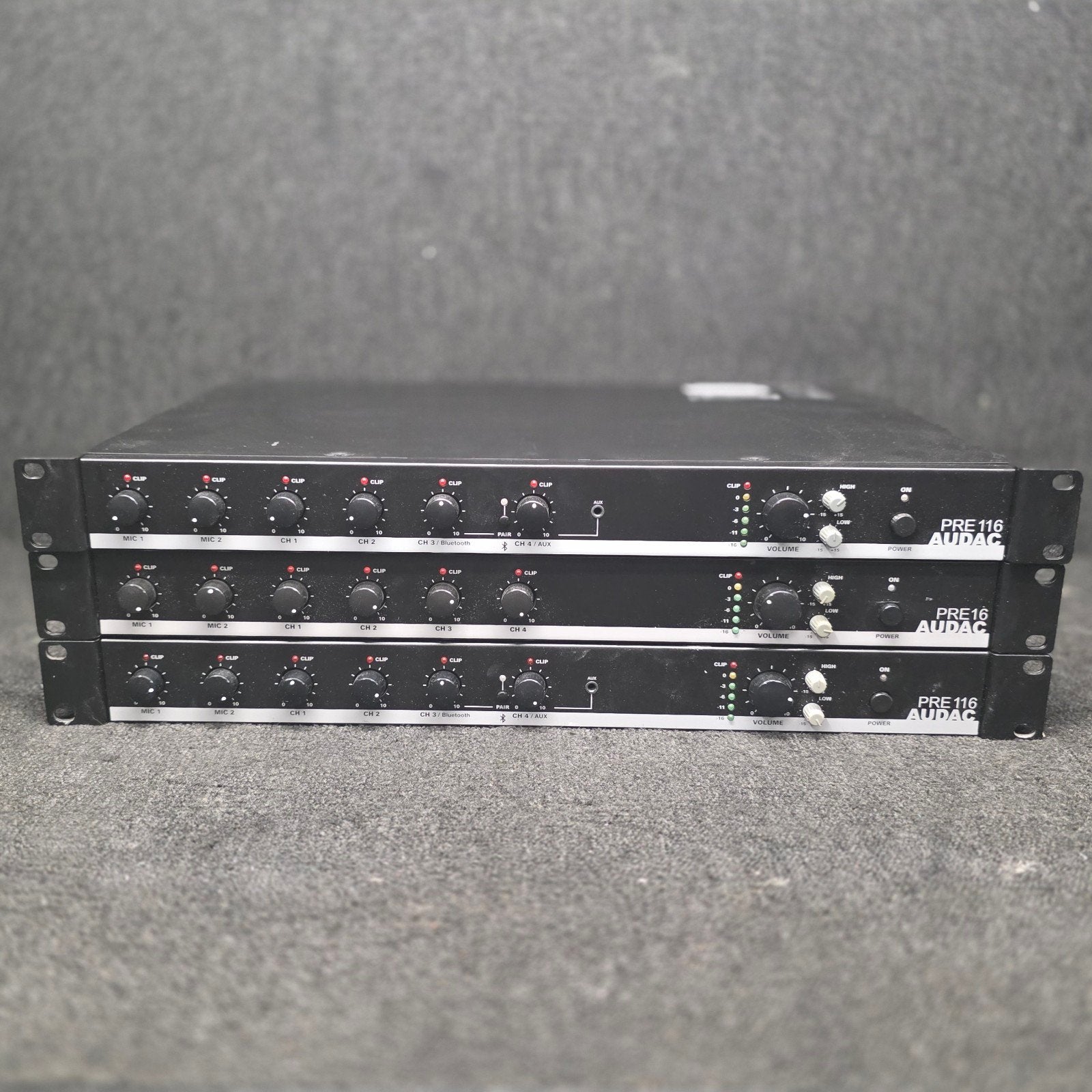 AUDAC pre amp mixer pre16 & pre116, Audio, Tv en Foto, Ophalen of Verzenden, Subwoofer, Overige merken