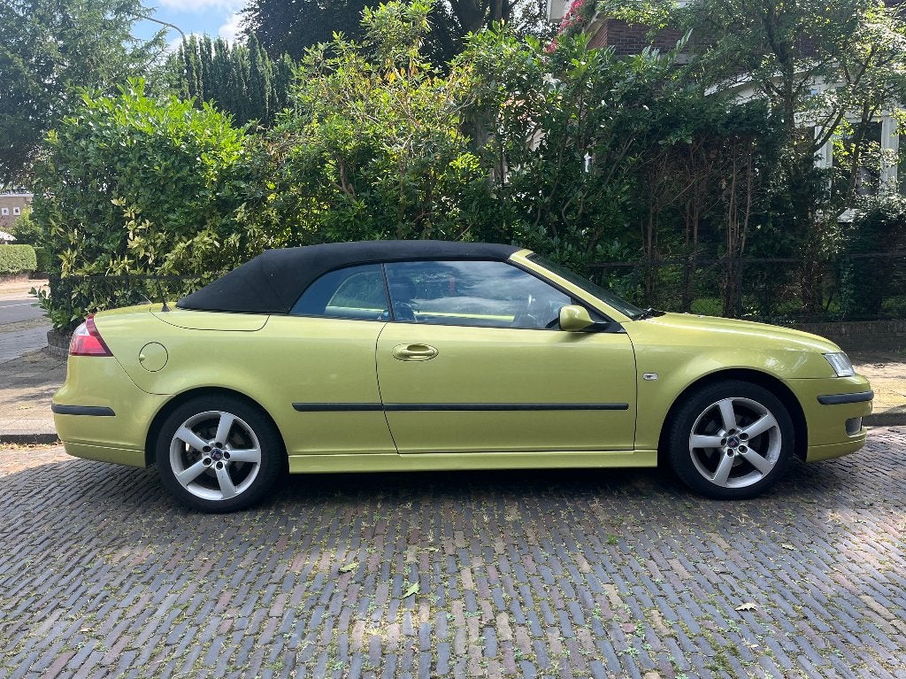 Saab 9-3 2.0 T Cabrio AUT 2003, 1998 cc, 4 cilinders, Cabriolet, 4 stoelen